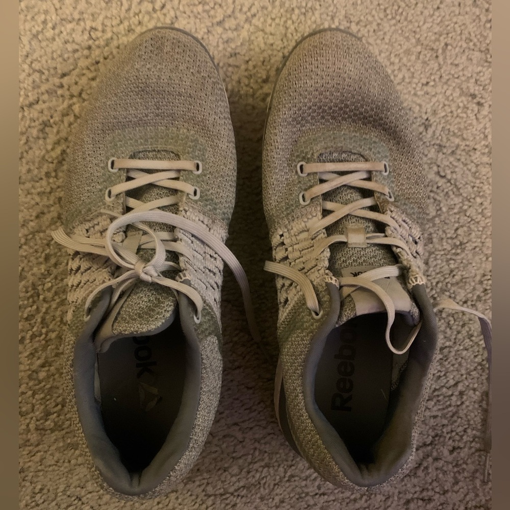 ❤️5 for $20❤️Reebok Women’s Gray Knit Tennis Shoes | Lightweight & Breathable